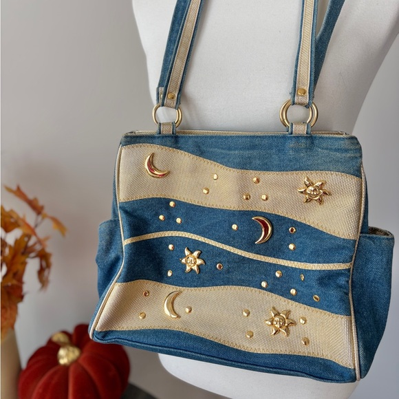 Vintage Handbags - Vintage 90’s Celestial Purse